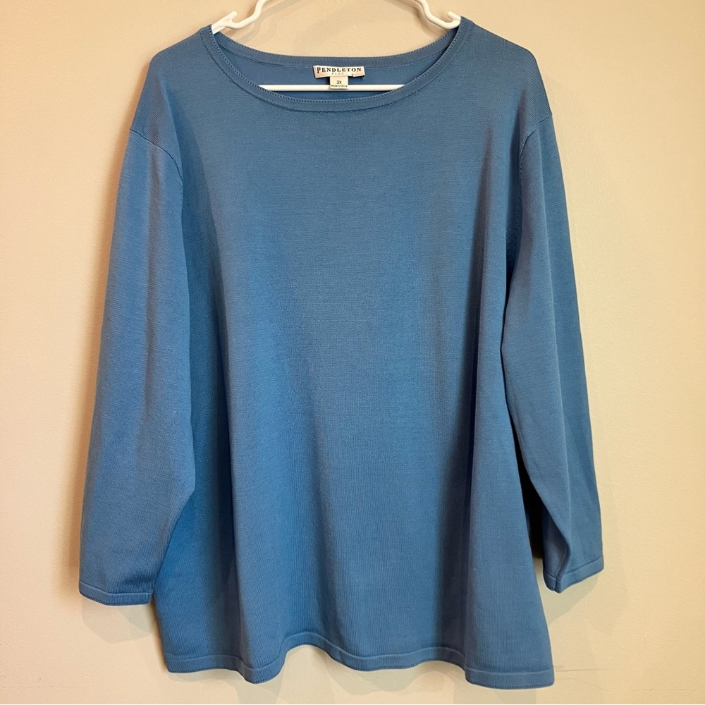 Pendleton plus 3x women’s silk blouse